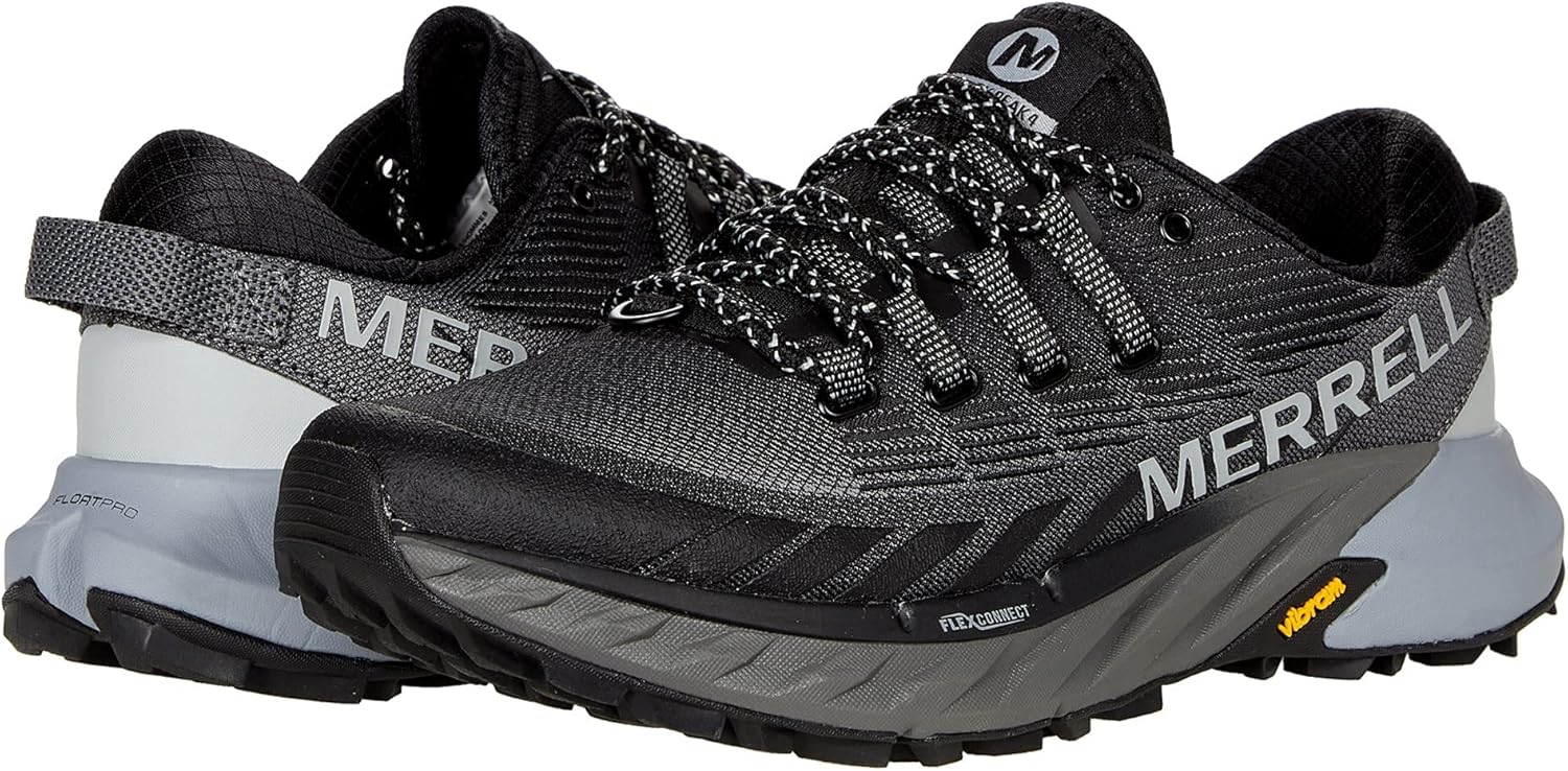 

Мужские кроссовки Merrell Agility Peak 4 Tahoe низкие, черный