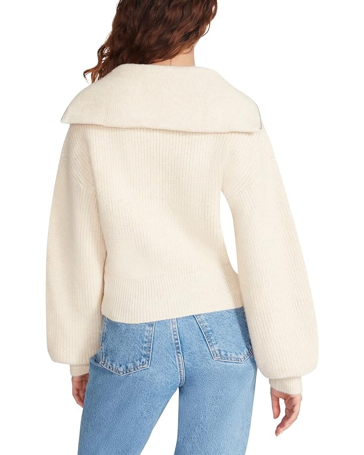 

Свитер Steve Madden Rowan Pullover, цвет Pristine Ivory
