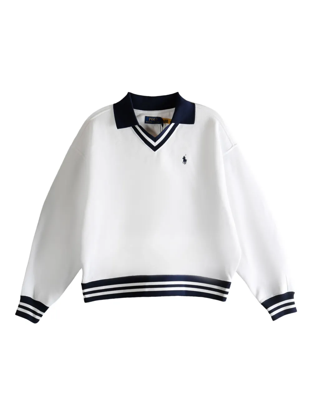 

Свитшот с V-образным вырезом POLO RALPH LAUREN, белый