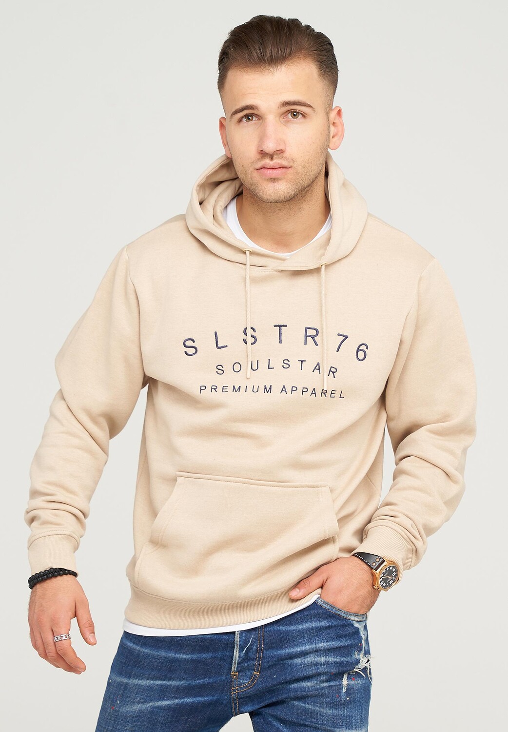 

Толстовка SOULSTAR Hoodie NIZZA, бежевый