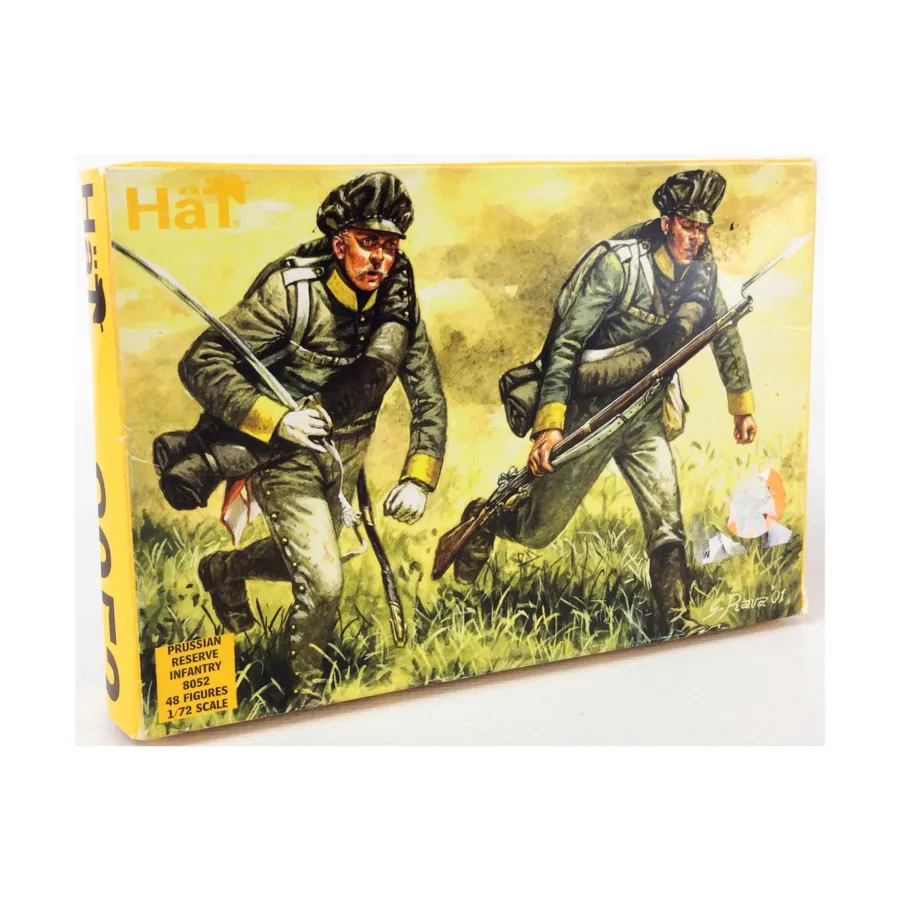 

Прусская резервная пехота, Historical Plastic Military Figures - Napoleonic (1:72) (Hat Industries)