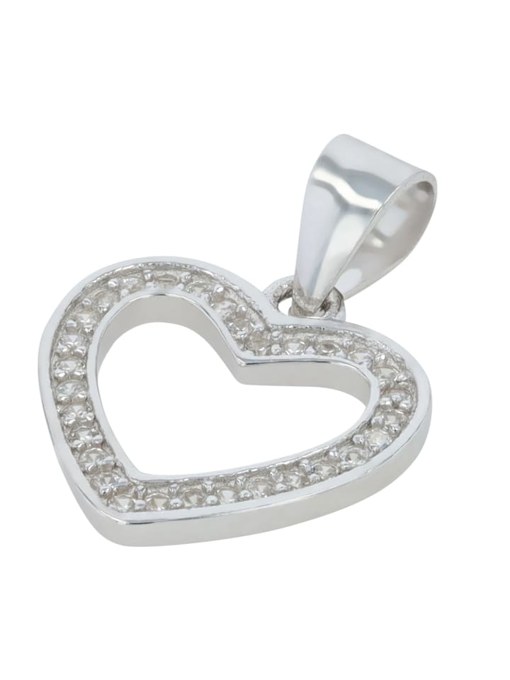 

Adeliás Женский кулон - Сердце. Кулон в форме сердца из серебра 925 пробы