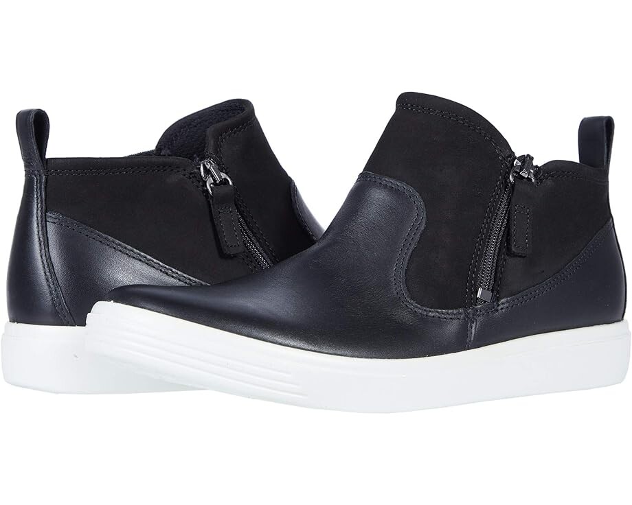 

Кроссовки ECCO Soft Classic Bootie, цвет Black/Black