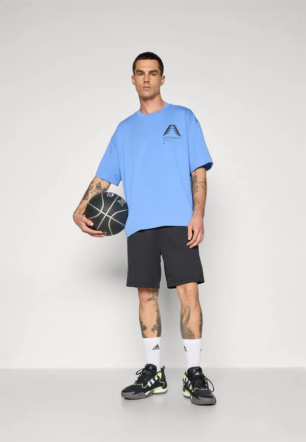 Футболка с принтом энтони эдвардса Adidas Performance, Blue Fusion — фото 2