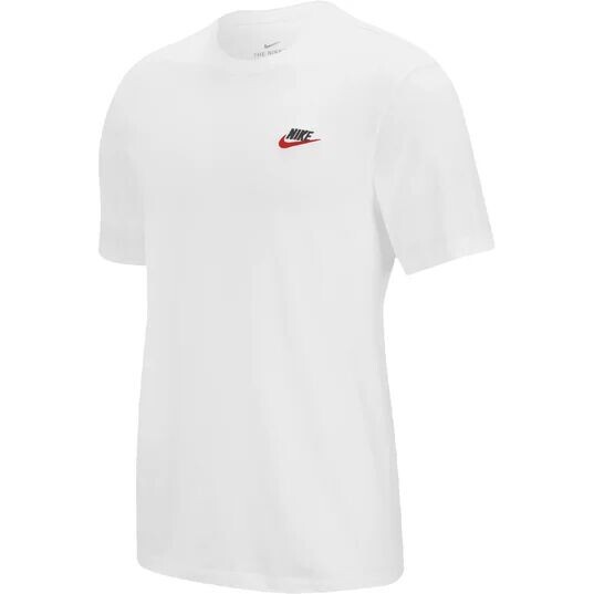 

Футболка NSW Club Nike, цвет Weiß/Schwarz/Rot