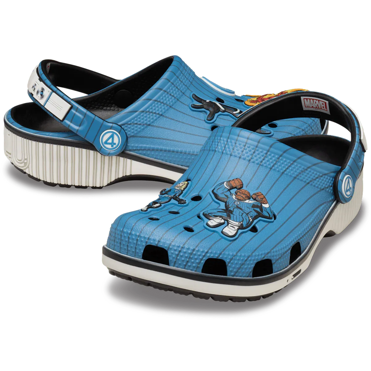 Классические сабо «Фантастическая четверка» Crocs, Multi — фото 2