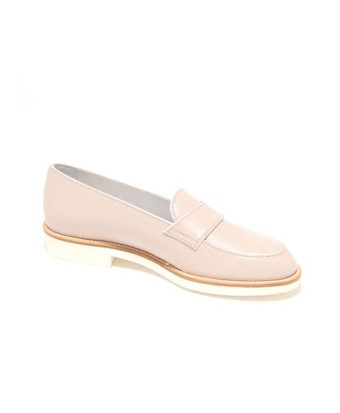 Итальянские лоферы с профилем XL Tod'S, бежевый — фото 2