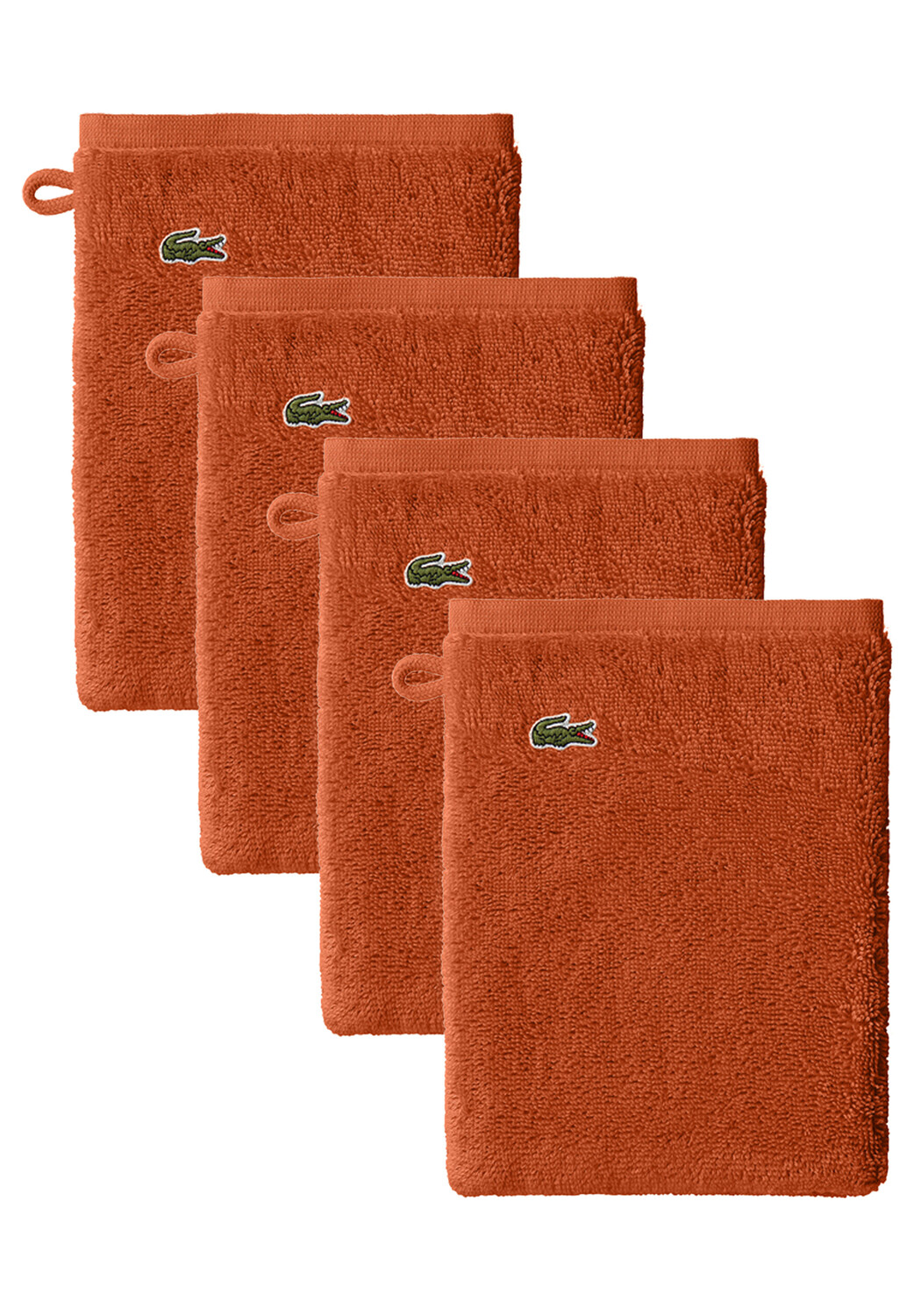 

Полотенце для ванной Lacoste Waschhandschuh L LE CROCO (4tlg), цвет TERREBA