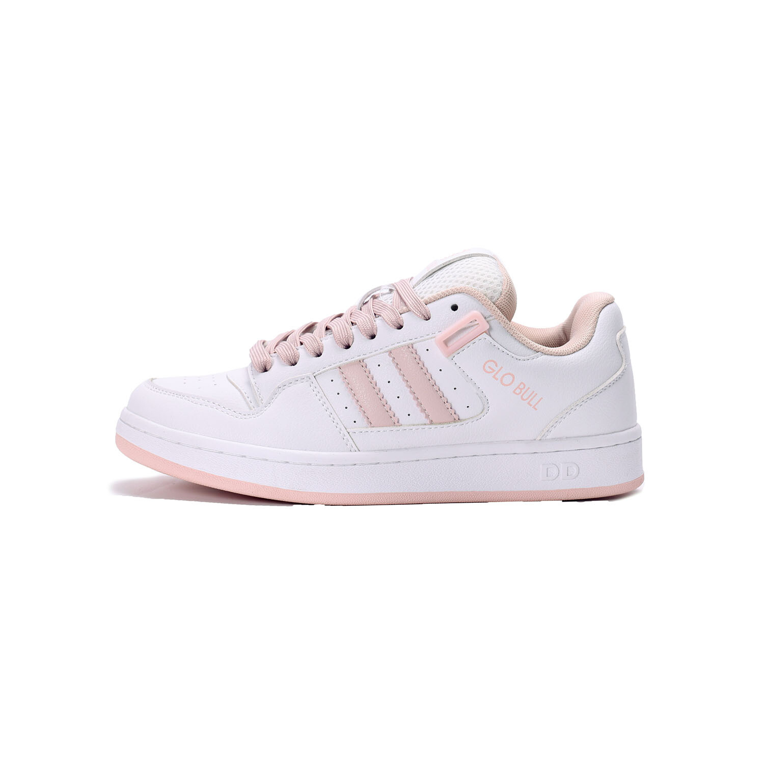 

Кроссовки GLO BULL Skateboarding Shoes Unisex Low-top Pink, белый