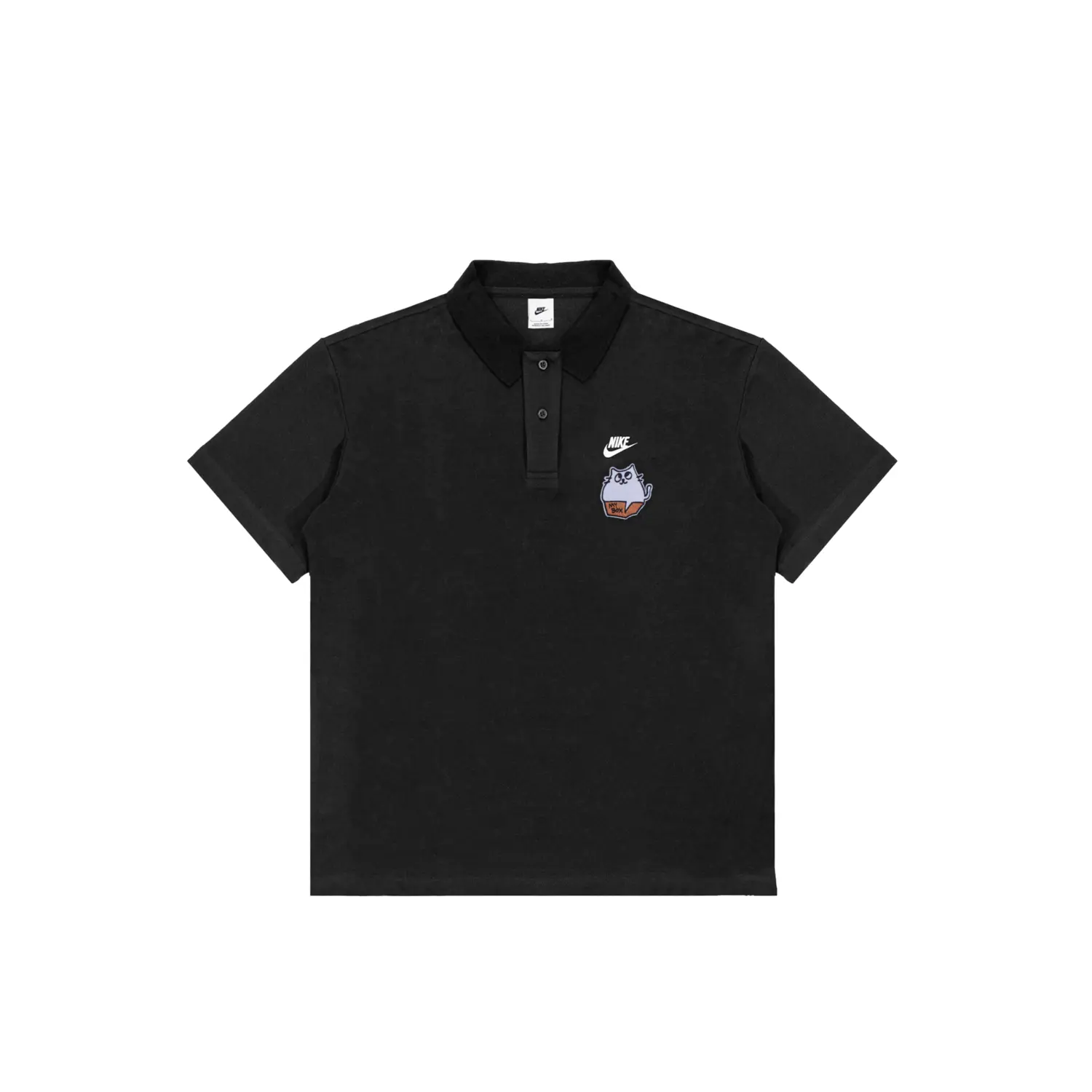 

Спортивная поло мужская Nike, черный