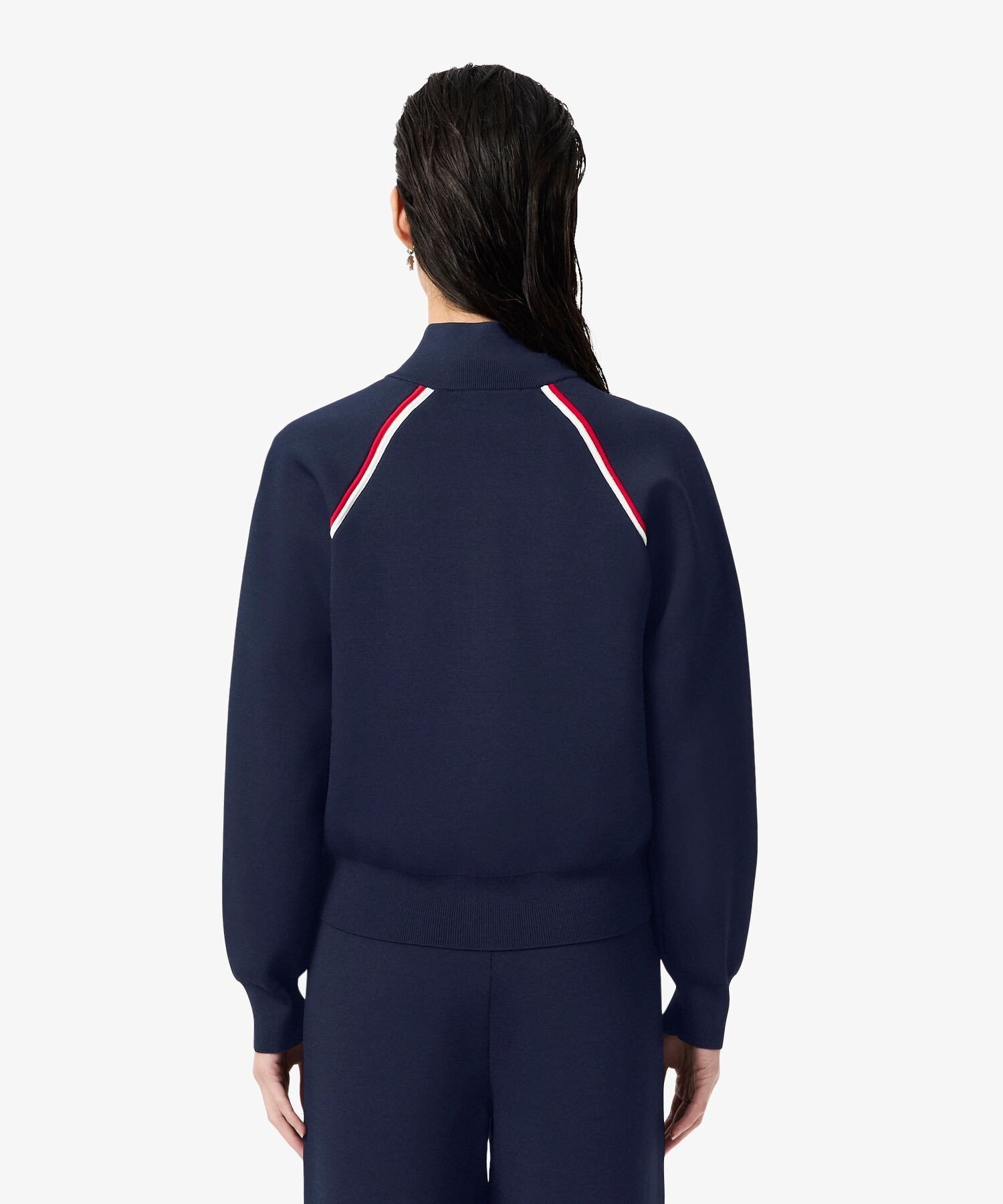 Куртка спортивная LACOSTE Двусторонняя Navy — фото 2