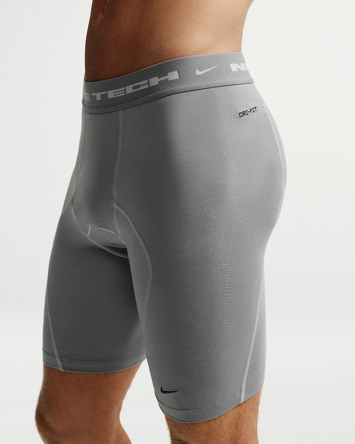 Мужские боксеры Dri-FIT Nike Tech, Cool Grey/Black — фото 2