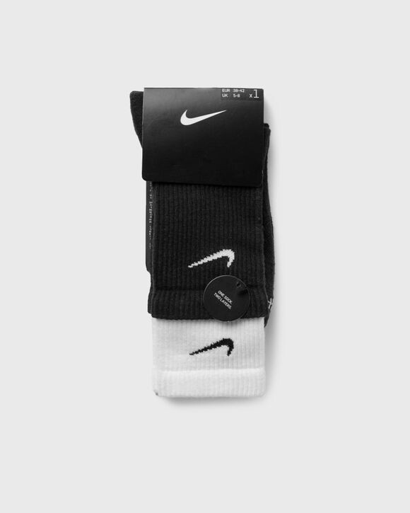 

Носки Nike Training Crew Socks, цвет black/white/black