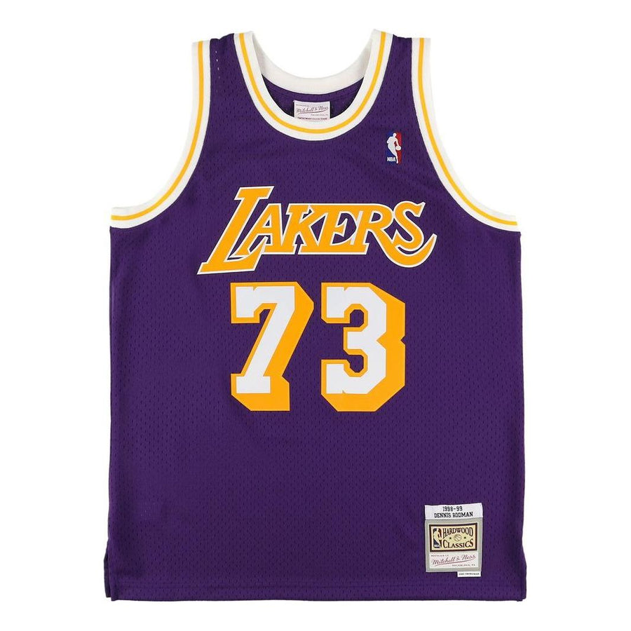 

Баскетбольное джерси Mitchell & Ness NBA Swingman Dennis Rodman Los Angeles Lakers Road 1998-99 Jersey