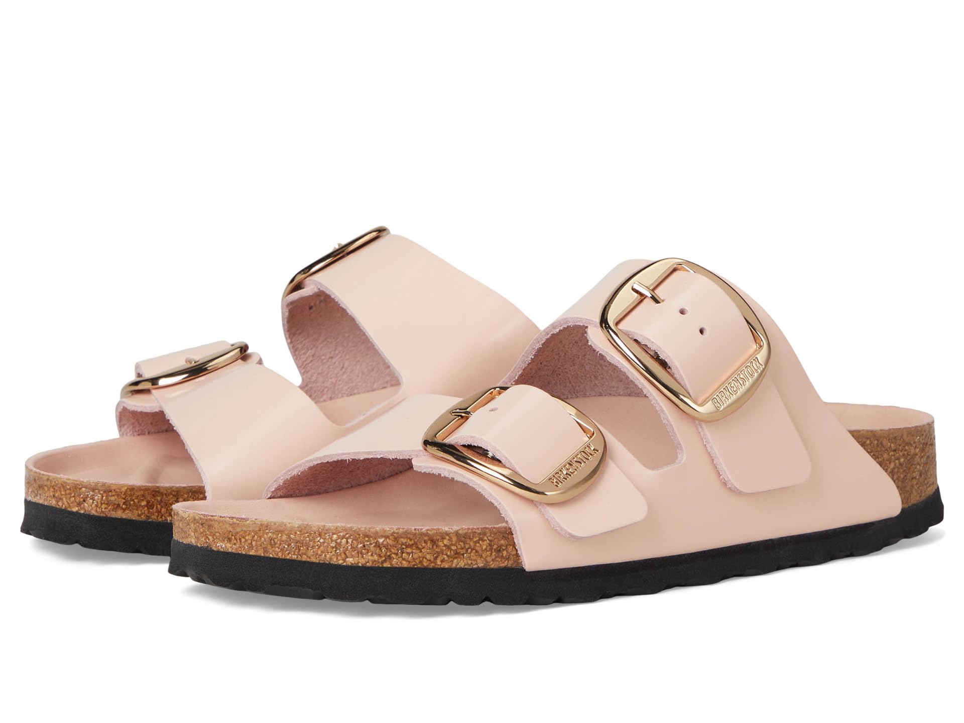 Сандалии Birkenstock Arizona Big Buckle High Shine, Light Rose