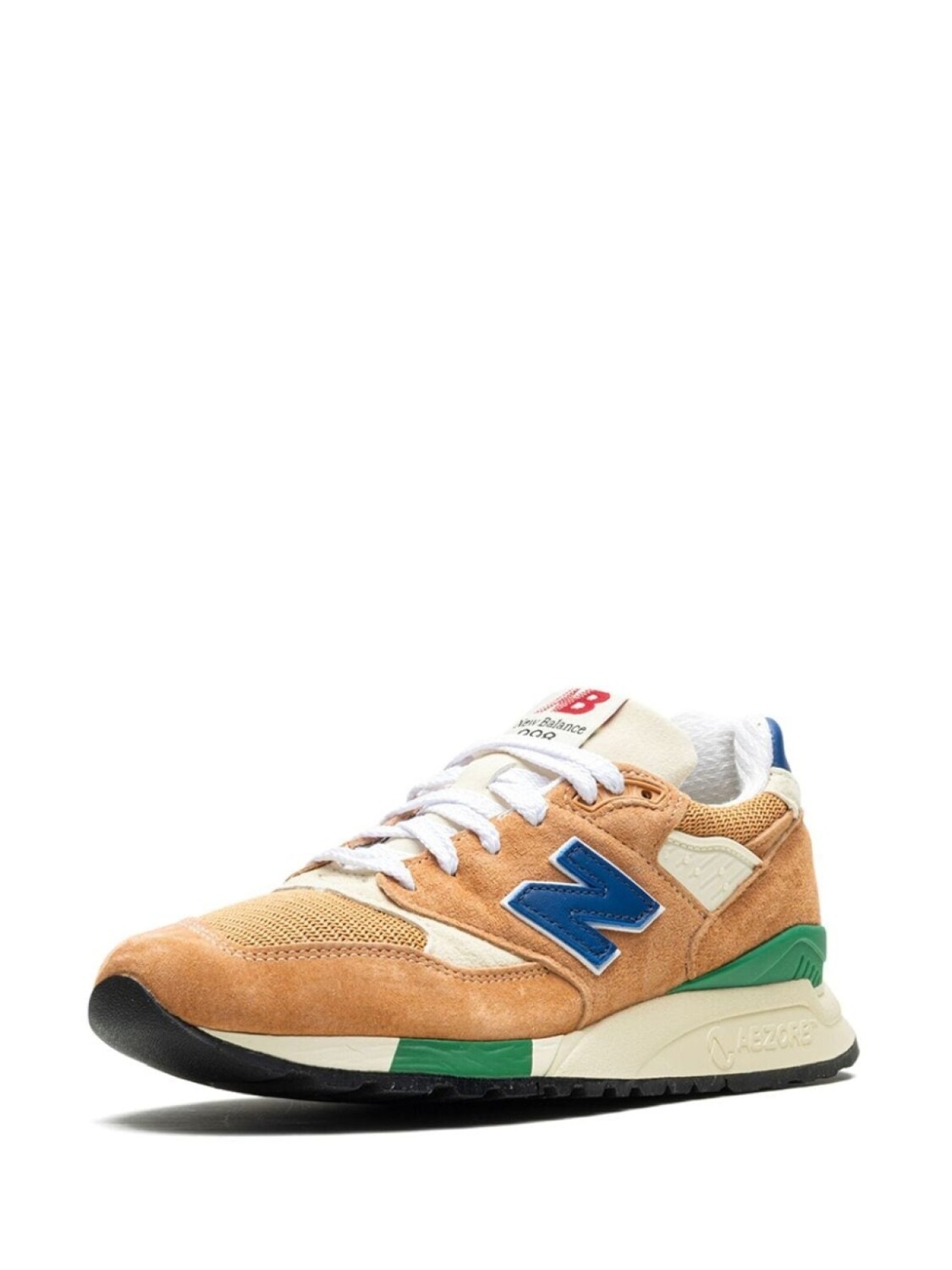 Кроссовки Made in USA 998 New Balance, коричневый — фото 4