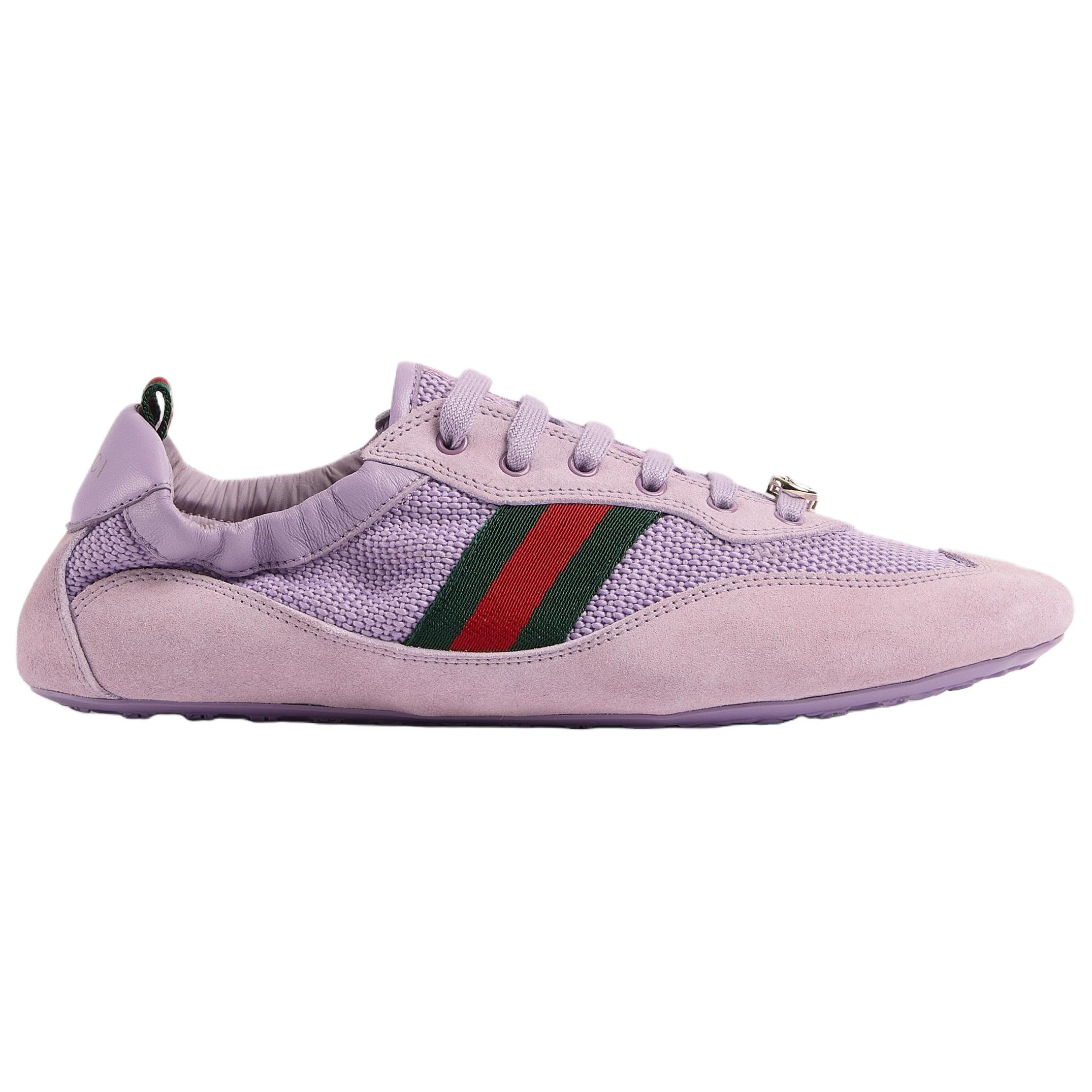 GUCCI Женские повседневные кроссовки Shift Low top в цвете Purple — фото 3