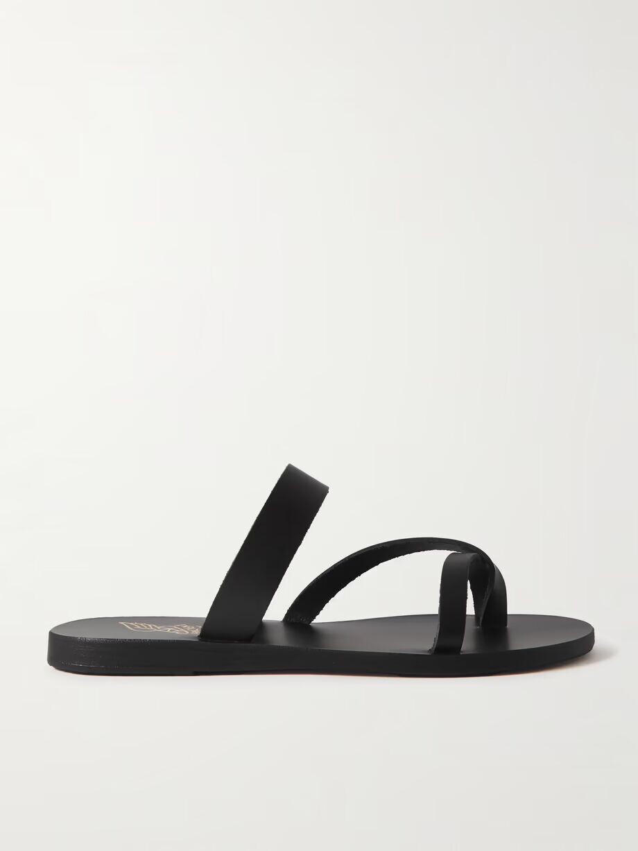 Сандалии Daphnae из кожи Ancient Greek Sandals, черный