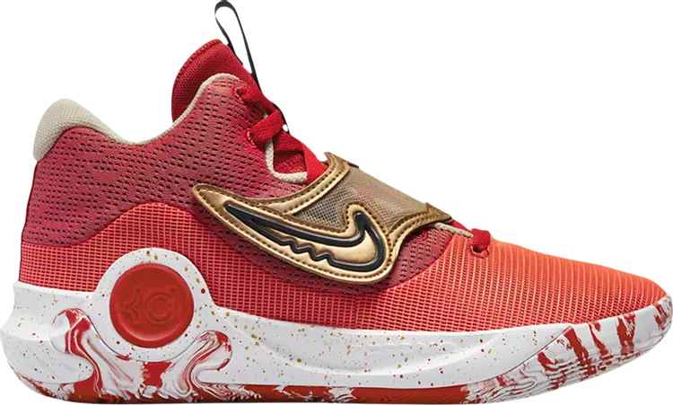 

Кроссовки KD Trey 5 X EP 'University Red Metallic Gold', красный