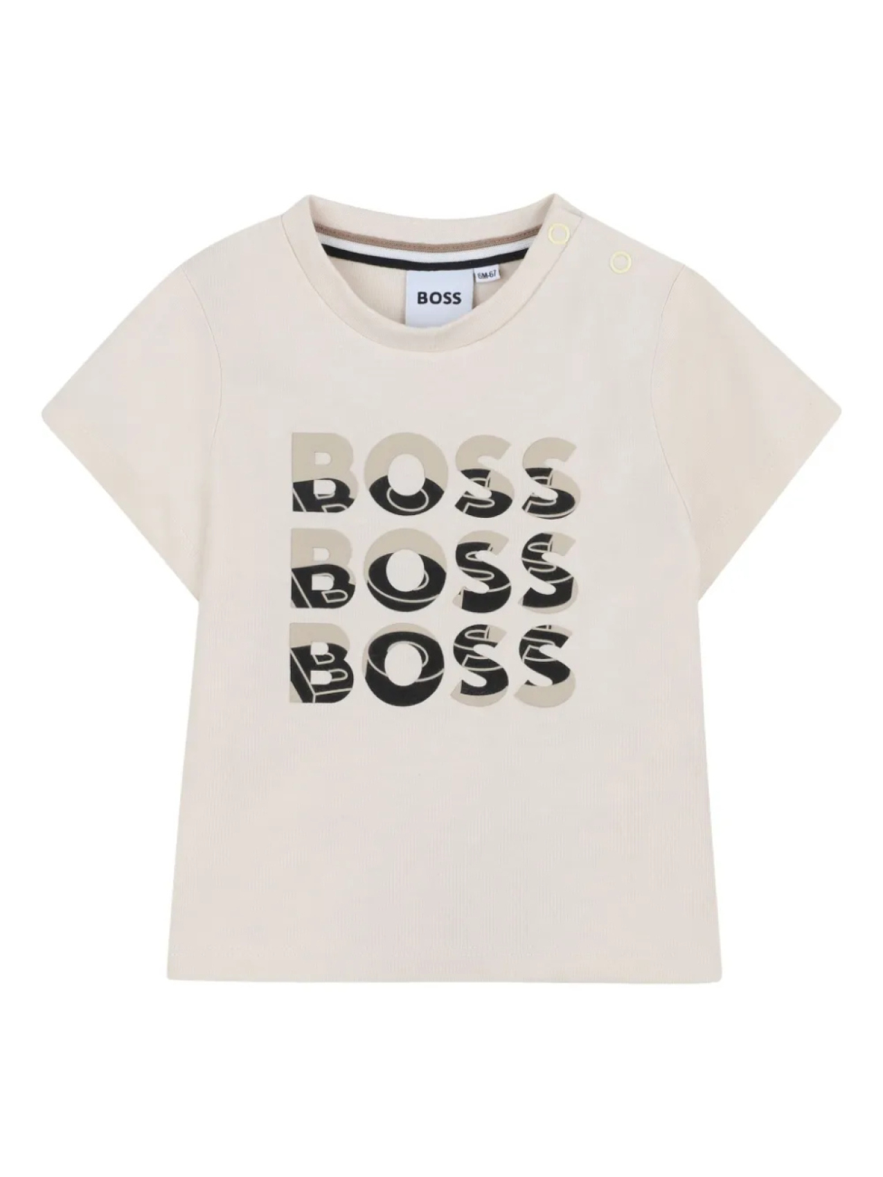 

Футболка с логотипом BOSS Kidswear, нейтральный