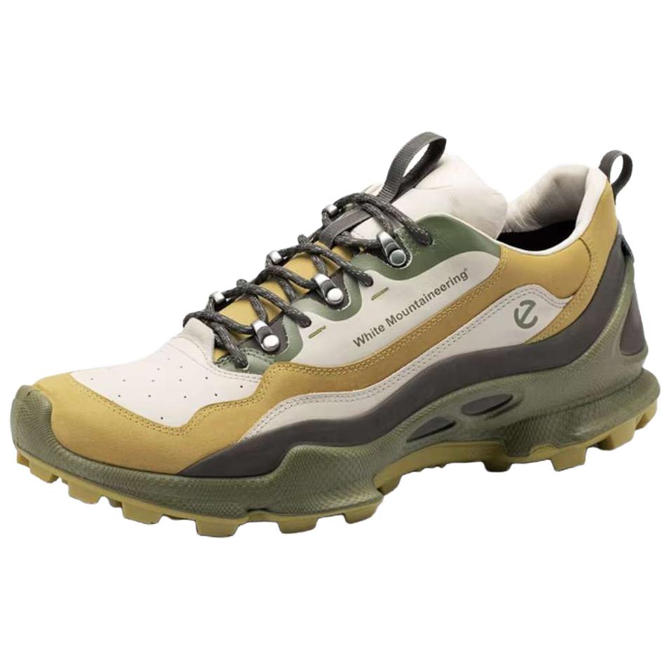 

Ecco Кроссовки для походов Biom C Trail Abrasion Resistant Low top мужские серо-зеленые