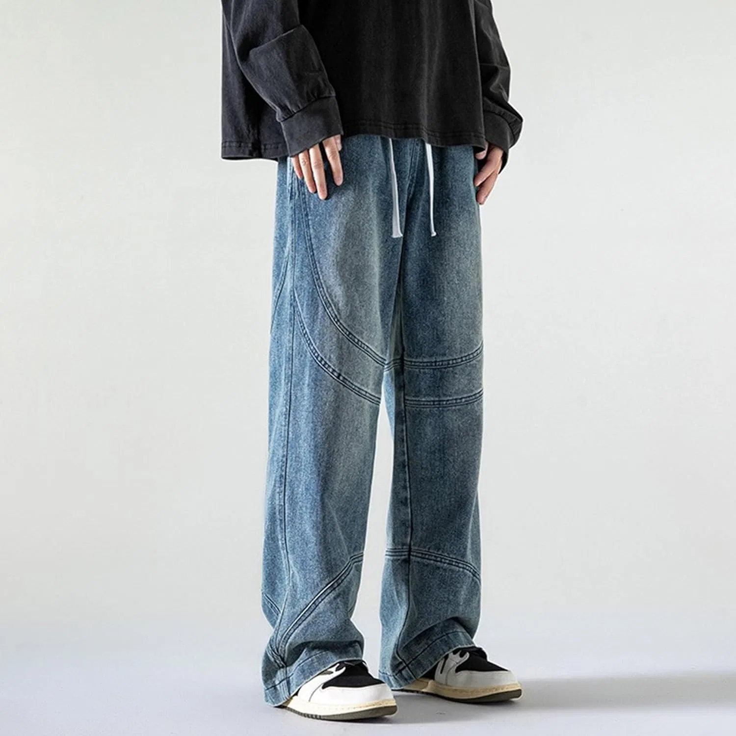Джинсы свободные Baggy Blue — фото 3