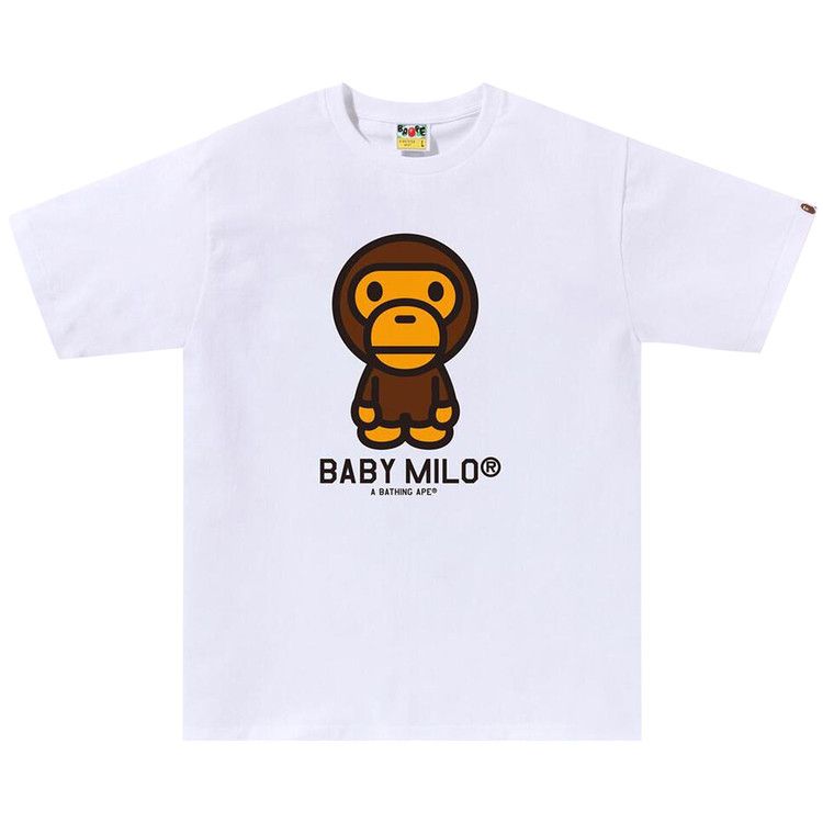 

Футболка BAPE Baby Milo Tee, White