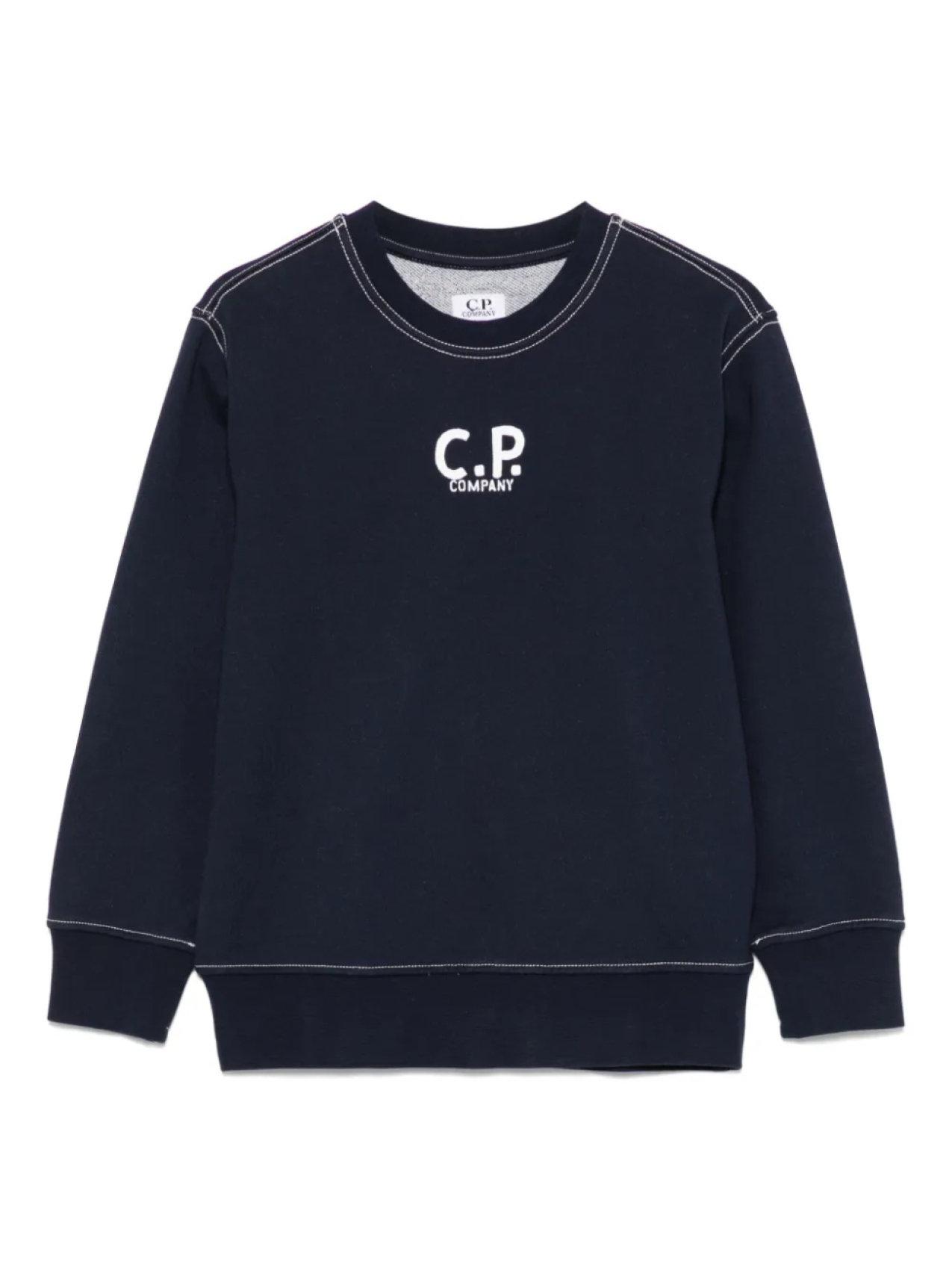 

C.P. Company Kids толстовка с логотипом, синий