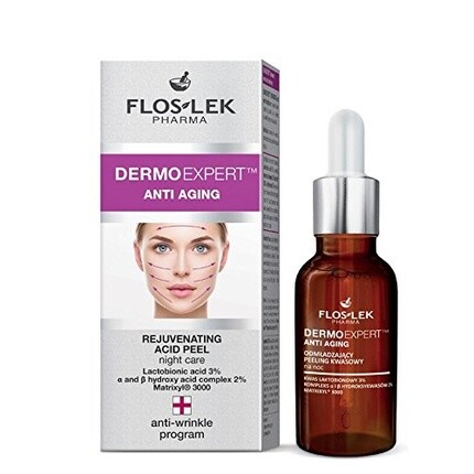 

Dermo Expert Антивозрастной кислотный пилинг с миндальной кислотой, Floslek Pharma