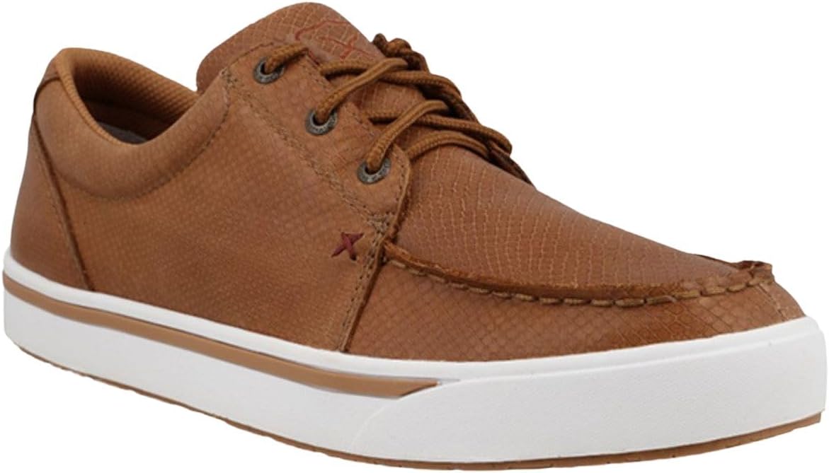 

Мужские повседневные ковбойские кроссовки Twisted X в стиле Hooey Loper, светло-серые, 12 Cashew