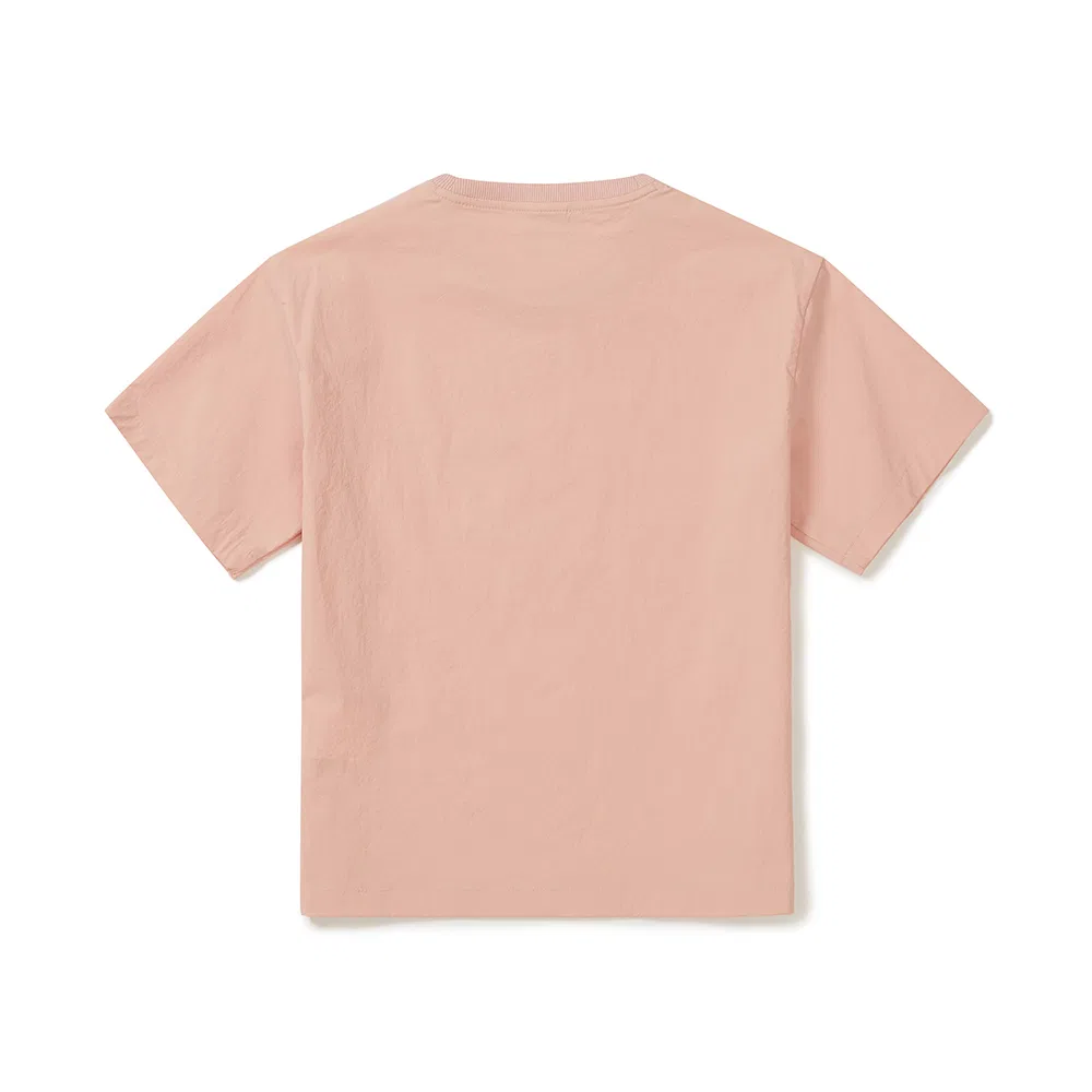 Детская охлаждающая футболка Snowpeak Apparel Kids Route, светло-розовая — фото 3