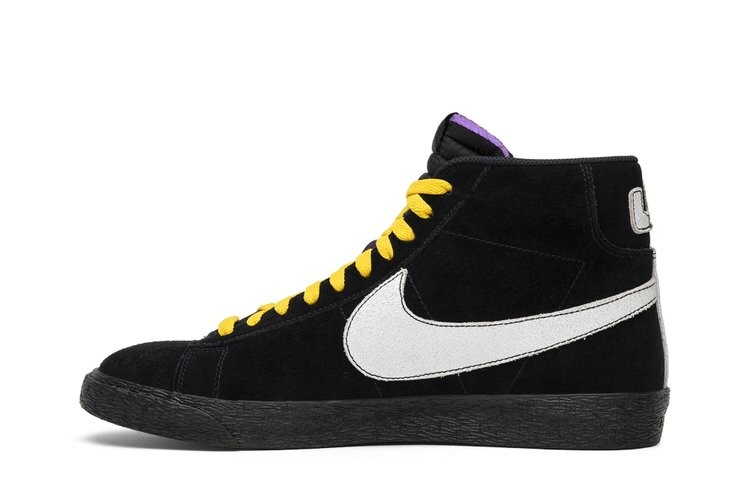 Кроссовки Nike Blazer Mid 'NY vs LA', черный — фото 3
