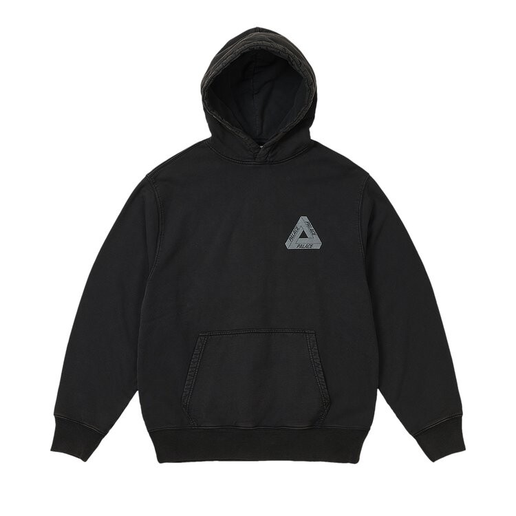 

Толстовка Palace Washed Out Tri-Ferg 'Black', черный