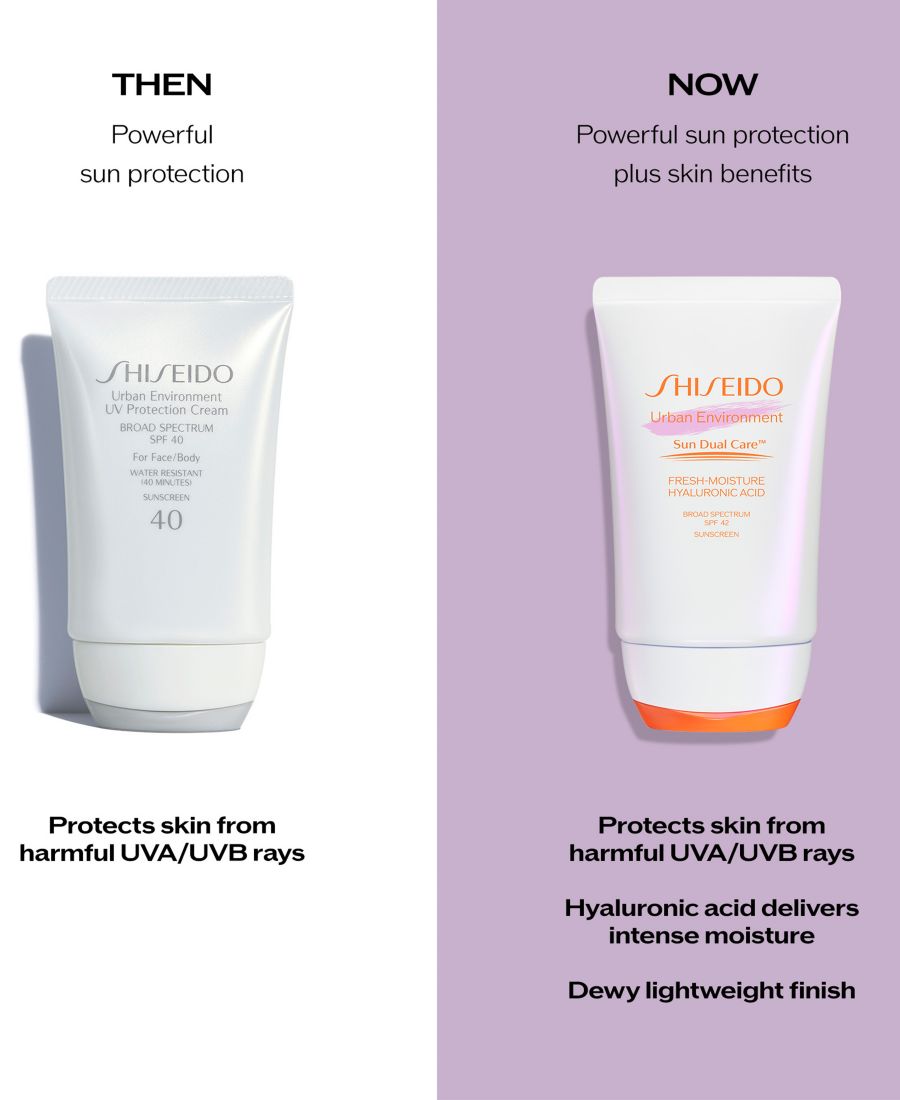 Солнцезащитный крем Urban Environment Fresh-Moisture SPF 42, 1,8 унции Shiseido, — фото 3
