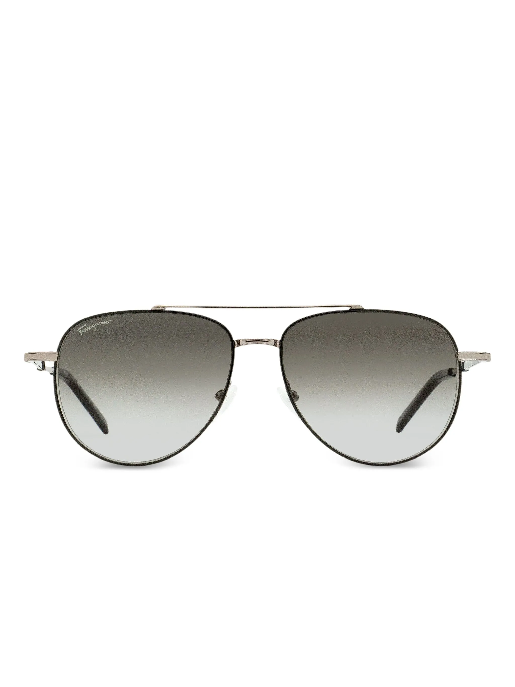 

Солнцезащитные очки-пилоты 226 Ferragamo Eyewear, черный