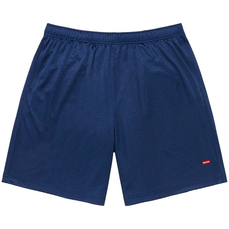 

Шорты Supreme Small Box Baggy Mesh Short, синий