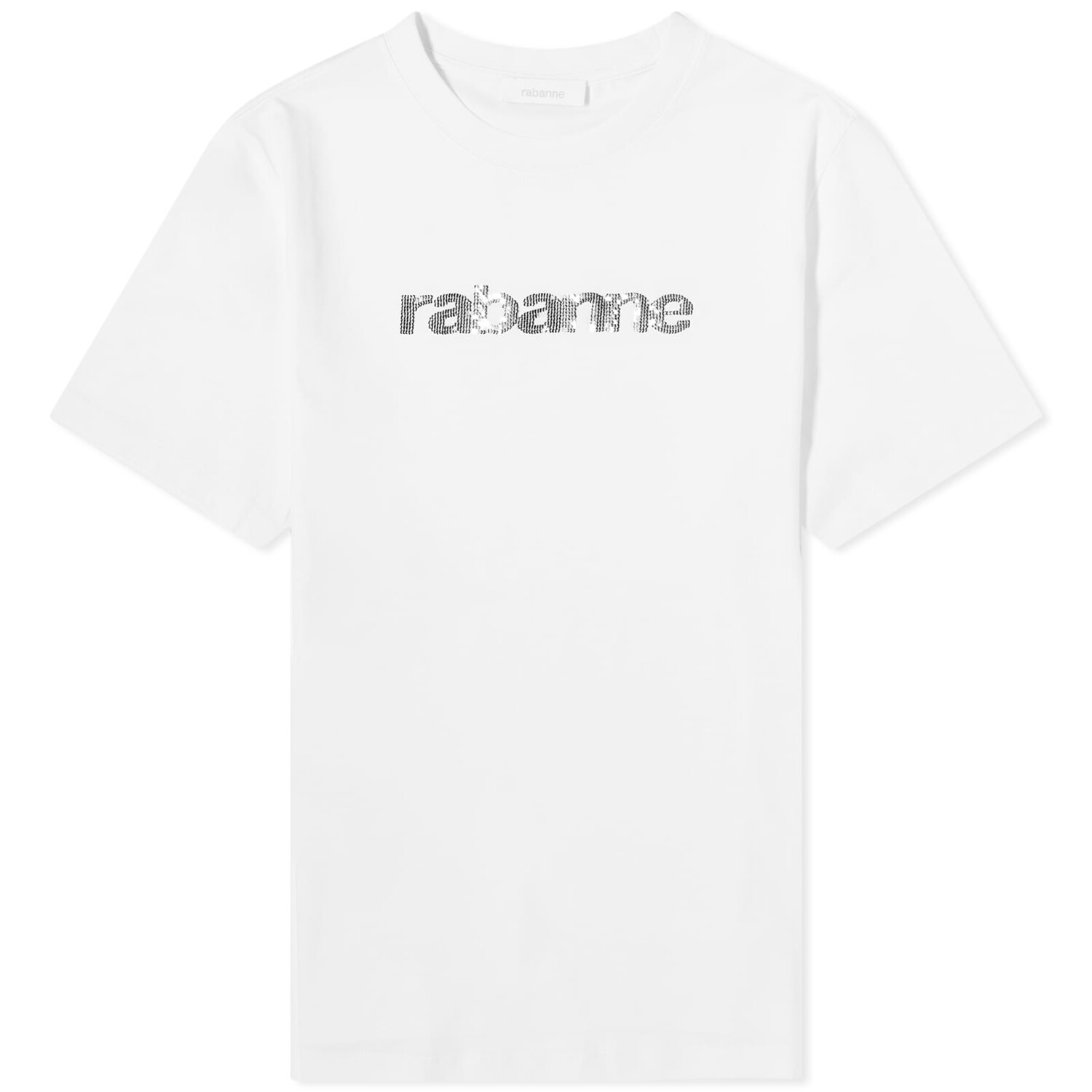 

Футболка Paco Rabanne Logo, цвет Coconut Milk