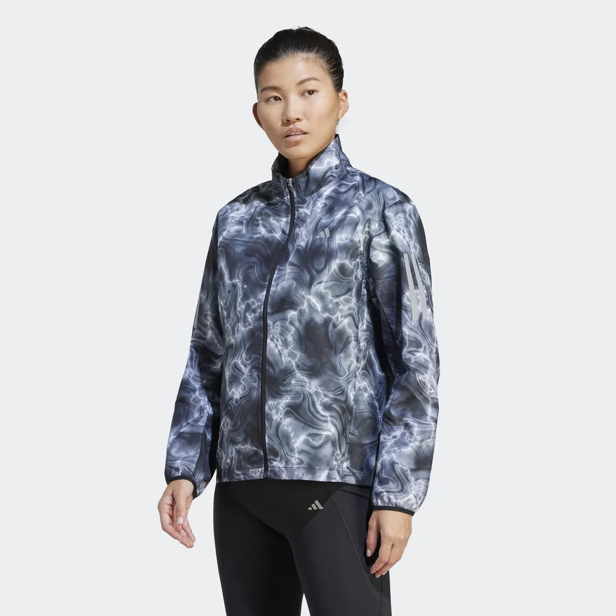 

Беговая куртка adidas Performance "OTR AOP JACKET", белый