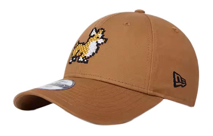 

New Era Хлопковая бейсболка унисекс коричневая, Brown
