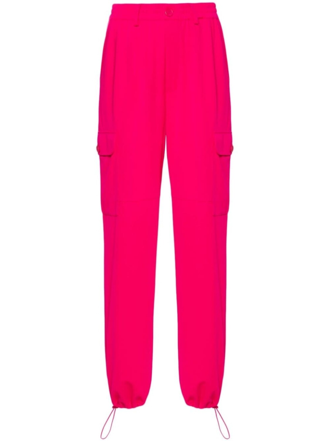 

TWINSET прямые брюки карго, розовый