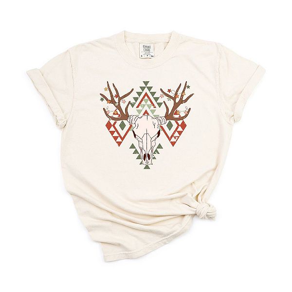 

Рождественская футболка Bull с окраской в готовом виде Simply Sage Market