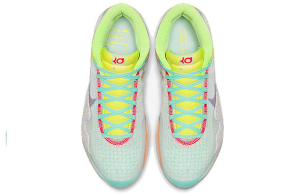 Кроссовки zoom kd 12 Nike, мульитколор — фото 4