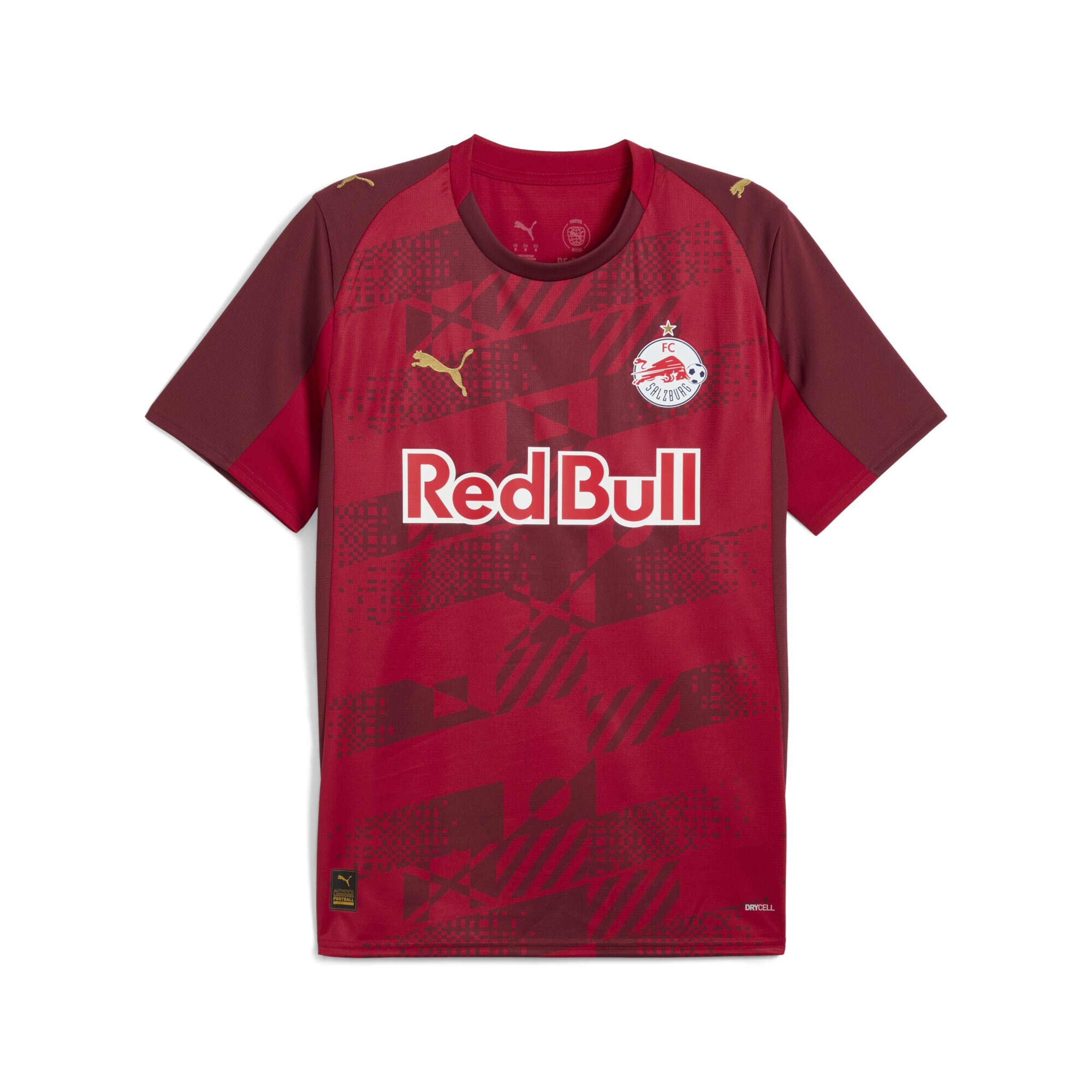 

PUMA Джерси 'FC Red Bull Salzburg 25/26' в цвете Grenadine, Wine Red