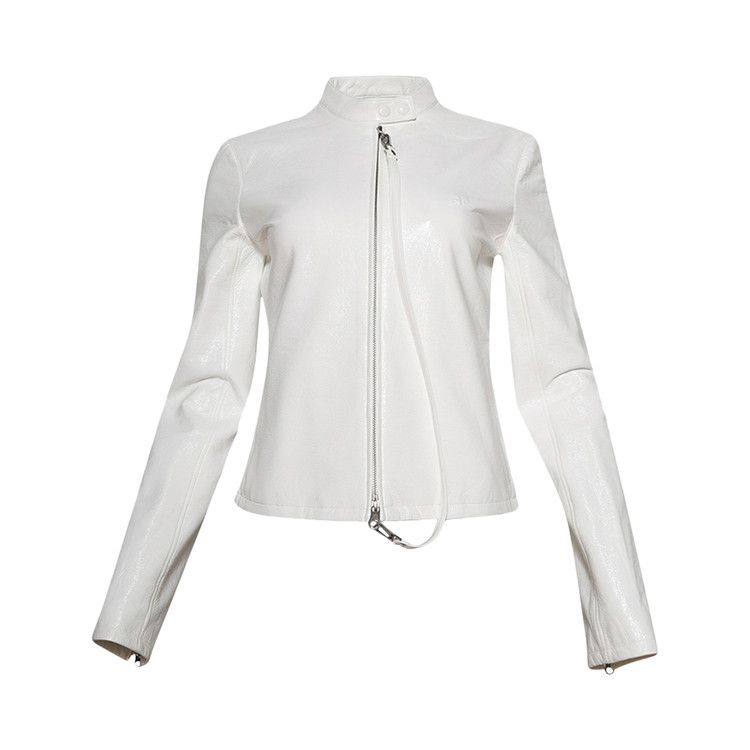 

Куртка Courrèges City Vinyl Biker Jacket, Heritage White