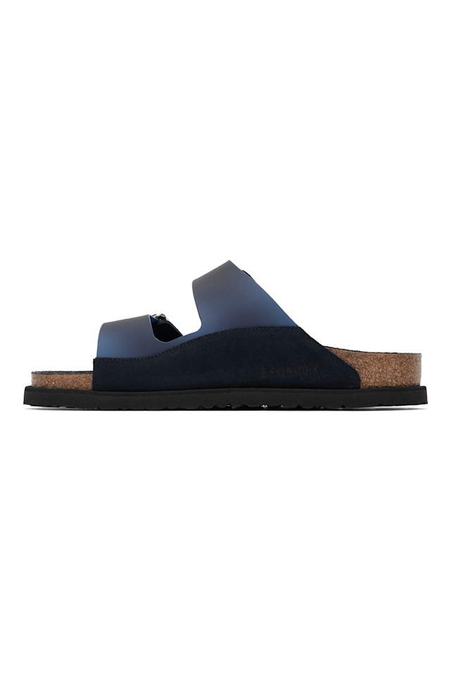 1774 Arizona PVC молочные сандалии Birkenstock, синий — фото 3