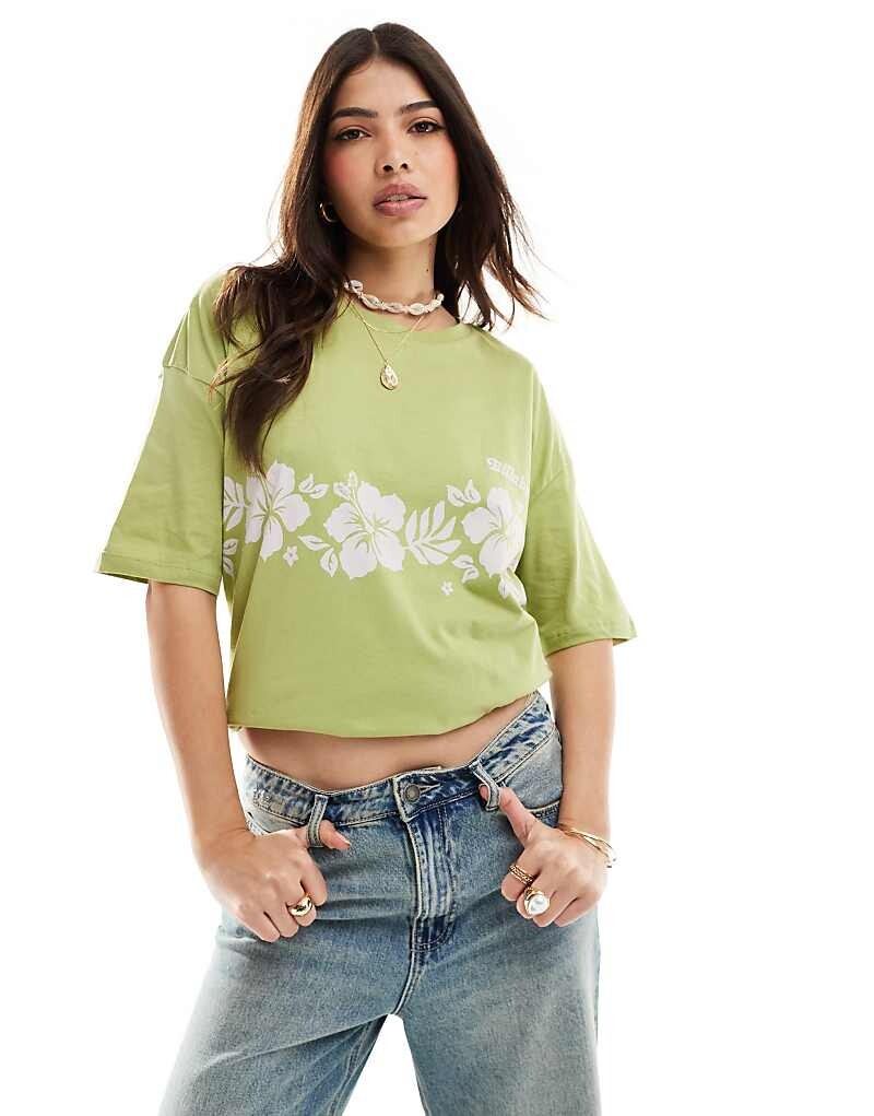 

Футболка Billabong – Make It Tropical – в цвете Gr cn