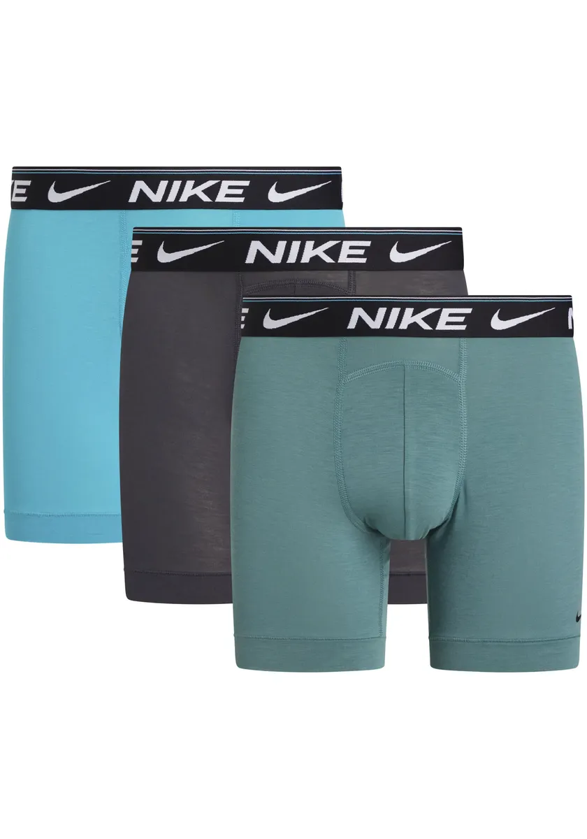 

NIKE Underwear Boxer "BOXER BRIEF 3PK" (упаковка, 3 шт., 3 шт.), с фирменной этикеткой, цвет Dsty Ccts/Bicoastal/Anthrct