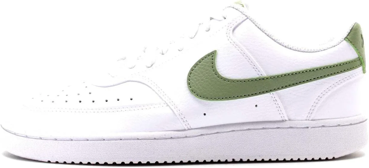 Кроссовки Nike Mens Basketball, белый/зеленый/оливковый — фото 3