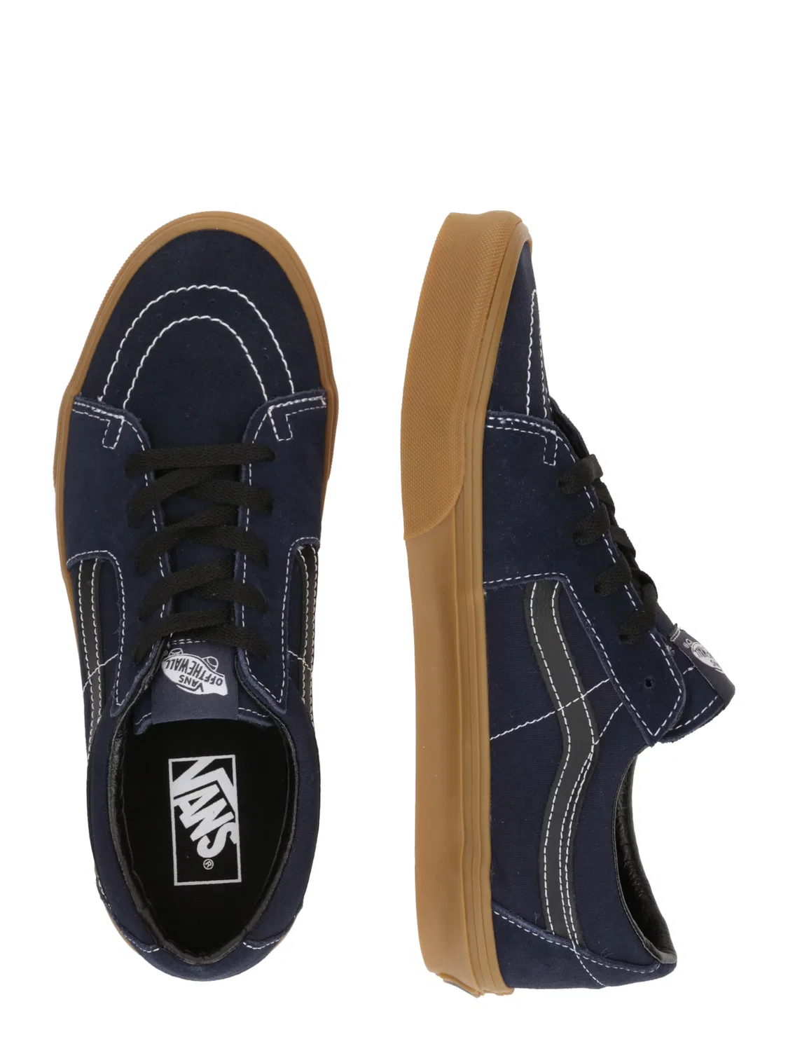 Кроссовки 'SK8-Low' Vans, Navy — фото 2