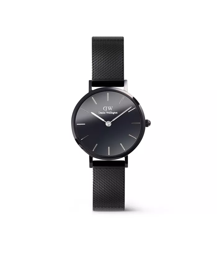 

Женские аналоговые часы из черной нержавеющей стали, 28 мм Daniel Wellington